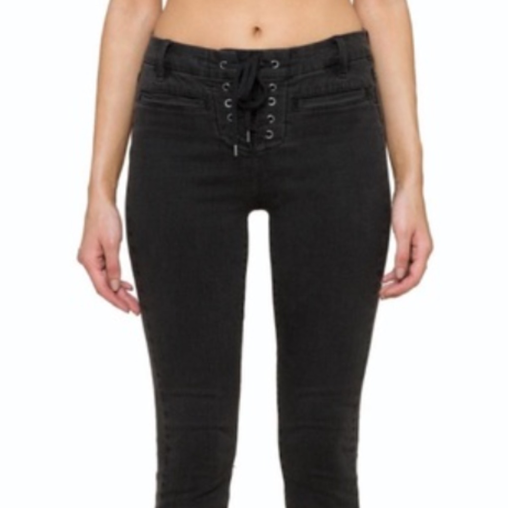 Amuse Society Lace up Jeans